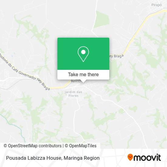 Pousada Labizza House map