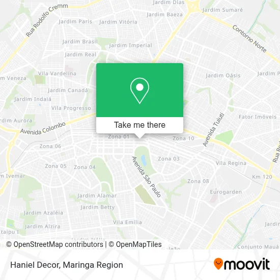 Haniel Decor map