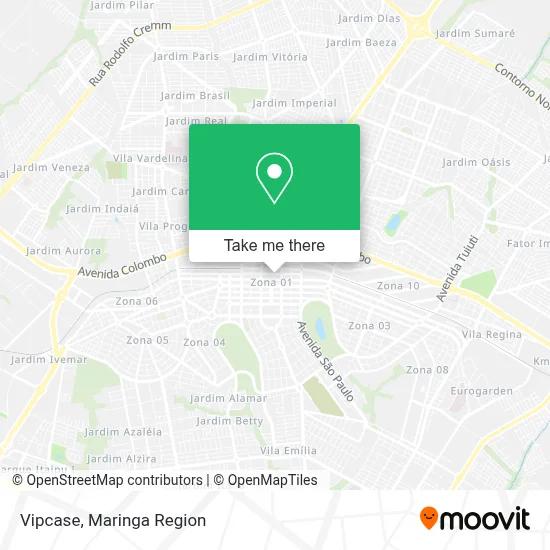 Vipcase map