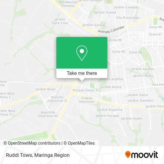 Ruddi Tows map