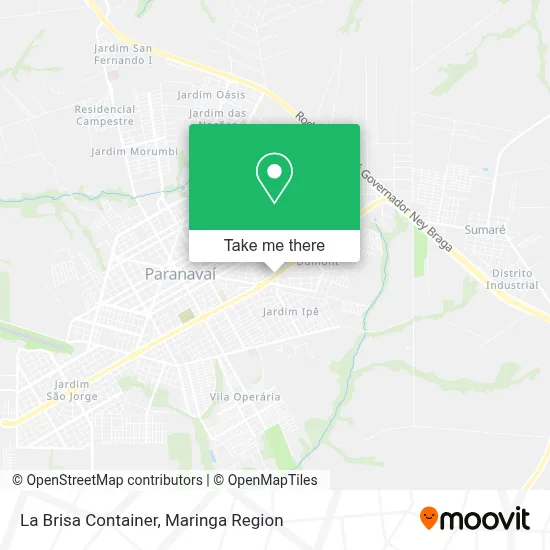 La Brisa Container map
