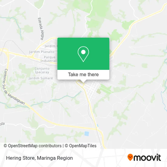 Hering Store map