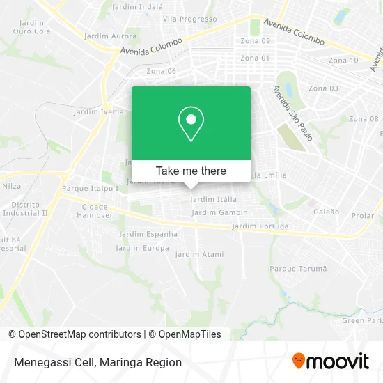 Menegassi Cell map