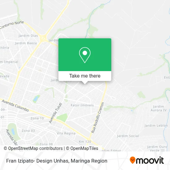 Fran Izipato- Design Unhas map