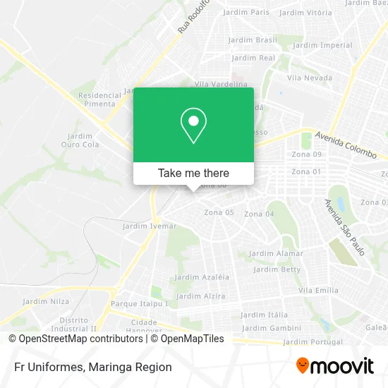 Fr Uniformes map