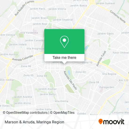 Marson & Arruda map