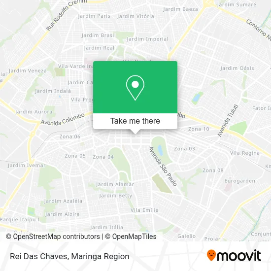 Rei Das Chaves map