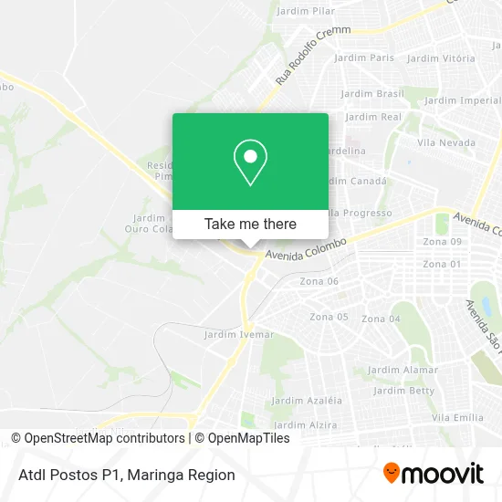 Atdl Postos P1 map