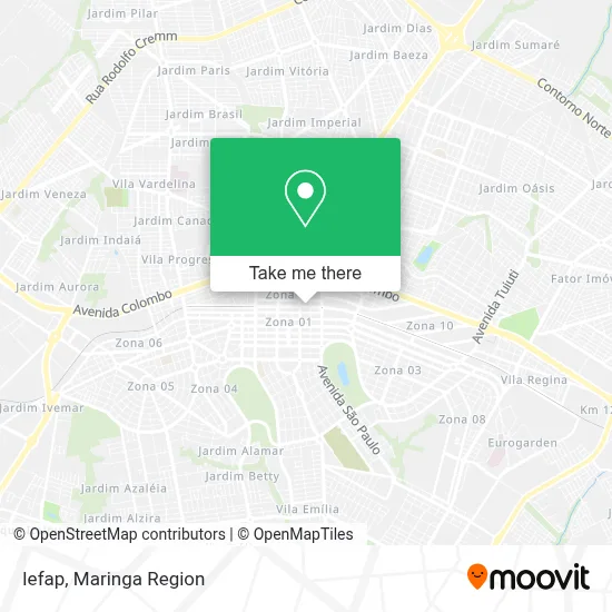 Iefap map