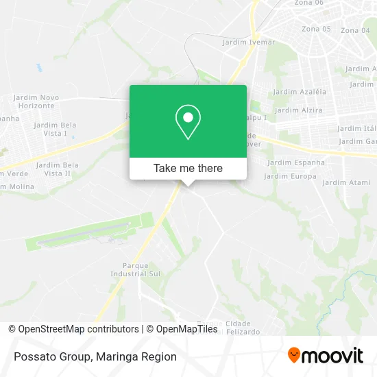 Possato Group map
