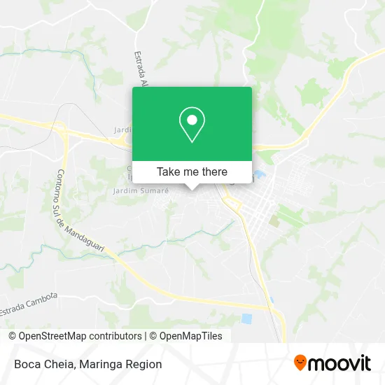 Boca Cheia map