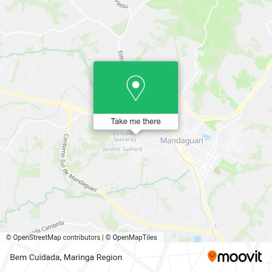 Bem Cuidada map