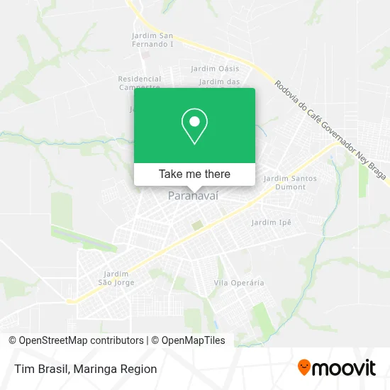 Tim Brasil map