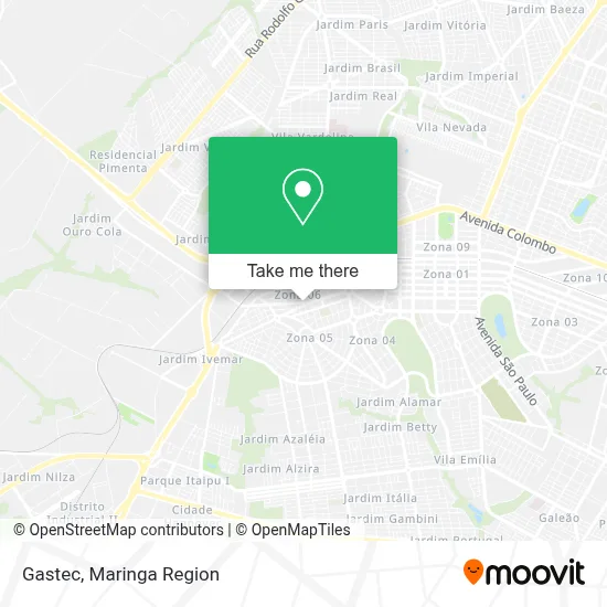 Gastec map