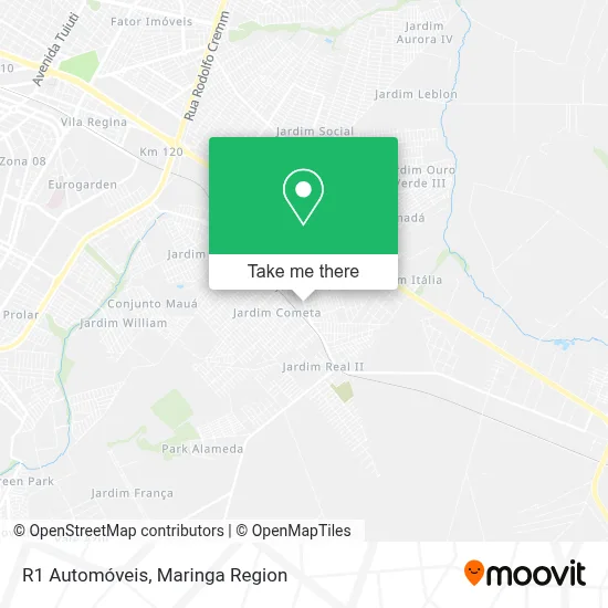 R1 Automóveis map