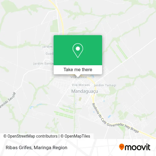 Ribas Grifes map