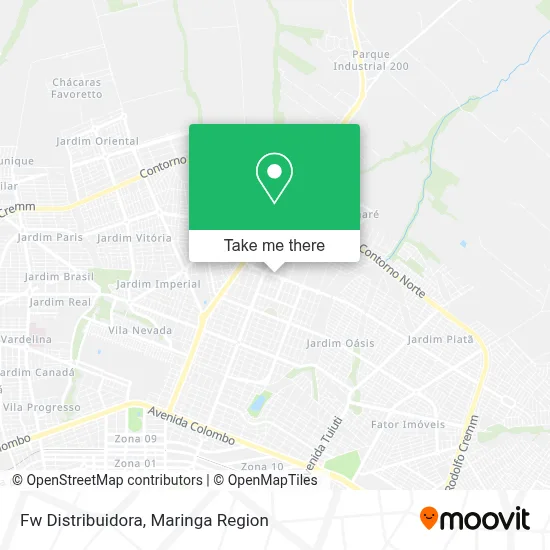 Fw Distribuidora map