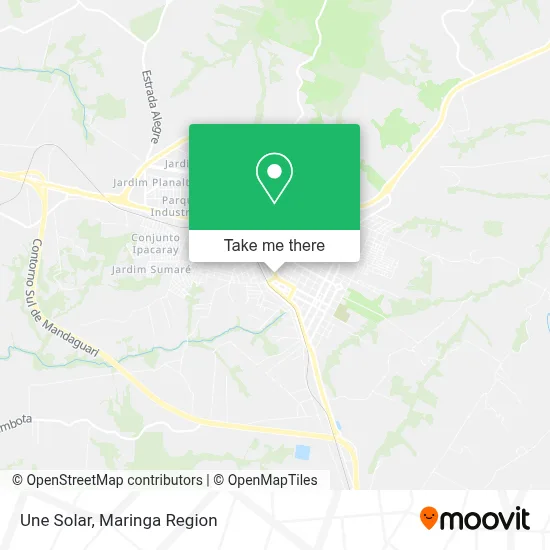 Une Solar map