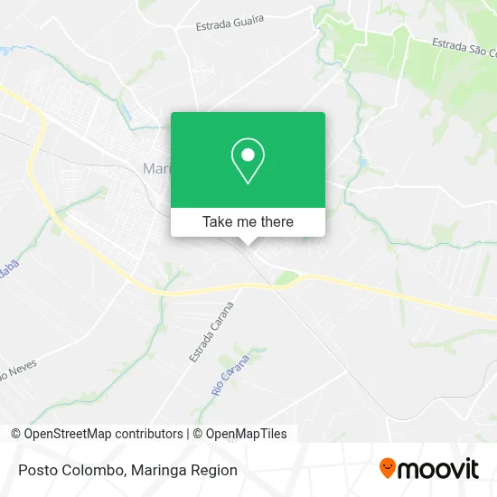 Posto Colombo map