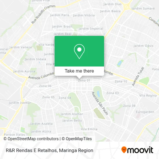 R&R Rendas E Retalhos map