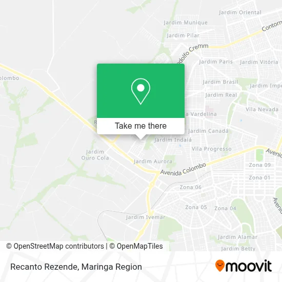 Recanto Rezende map