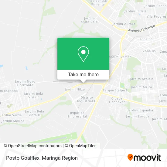 Posto Goalflex map