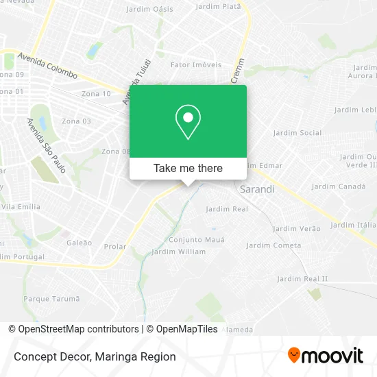 Concept Decor map