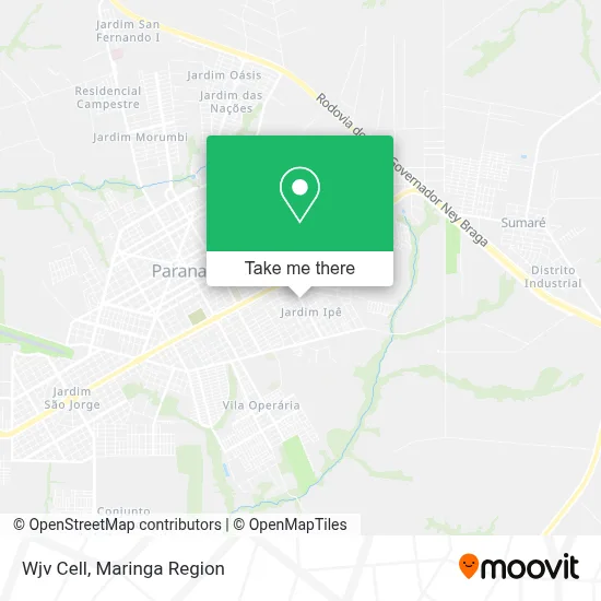Wjv Cell map