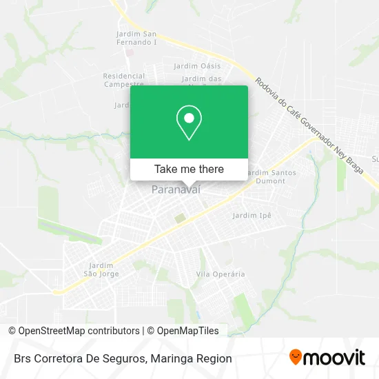 Brs Corretora De Seguros map