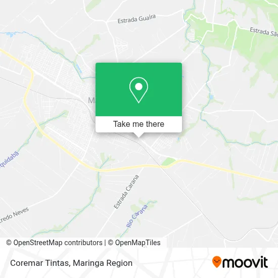 Coremar Tintas map