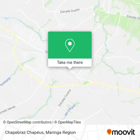 Chapebraz Chapéus map