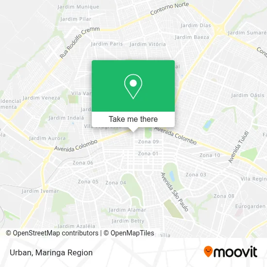 Urban map