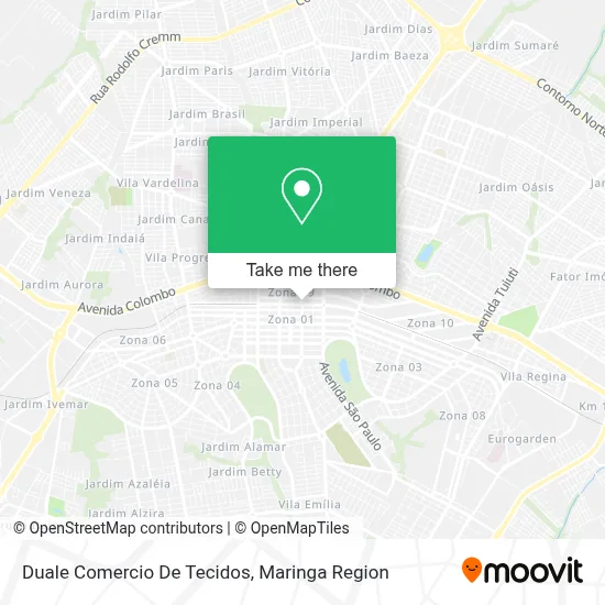 Duale Comercio De Tecidos map