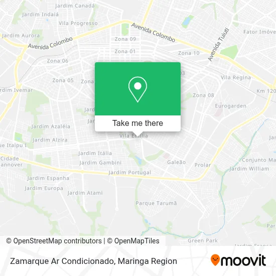 Zamarque  Ar Condicionado map