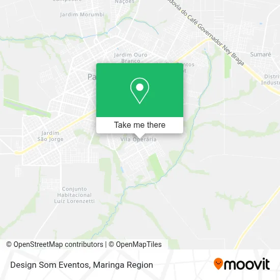 Design Som Eventos map