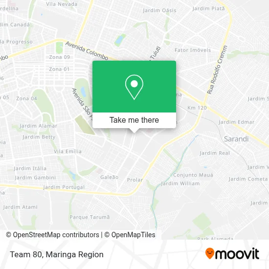 Team 80 map