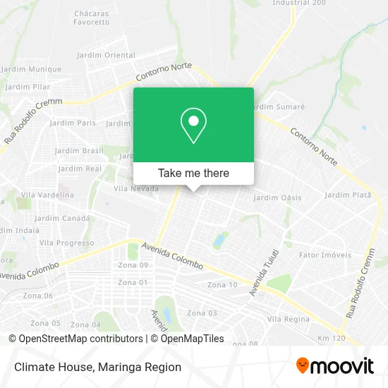 Clima Casa map