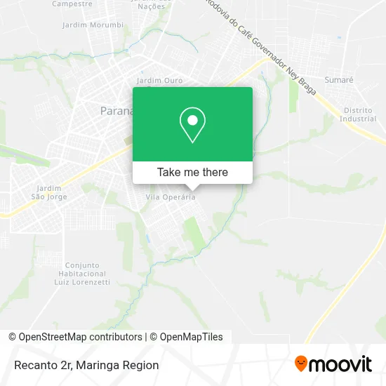 Recanto 2r map