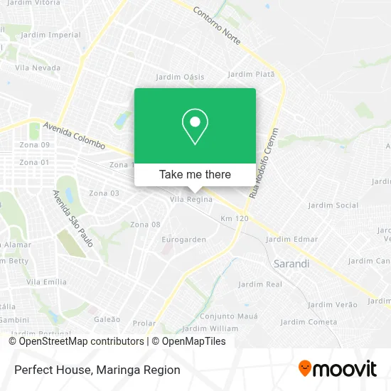 Perfect House map