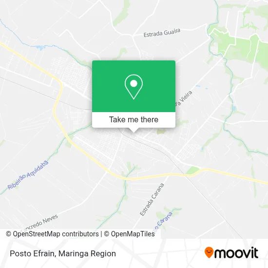 Posto Efrain map