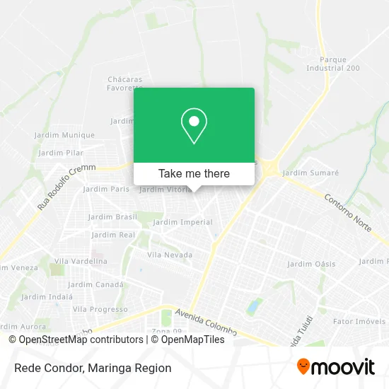 Rede Condor map