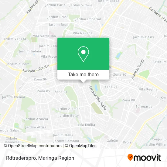 Rdtraderspro map