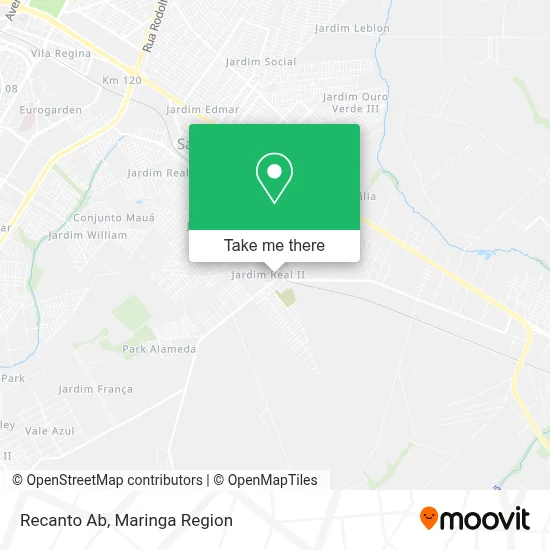 Recanto Ab map