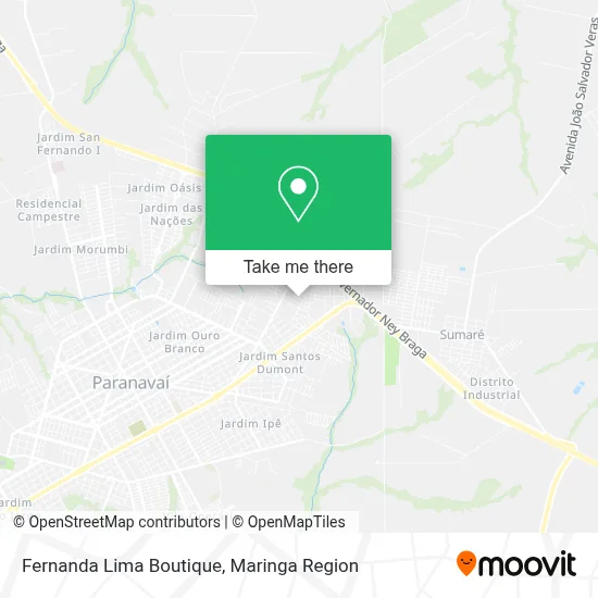 Fernanda Lima Boutique map