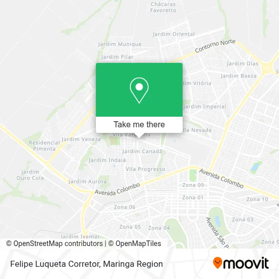 Felipe Luqueta Corretor map