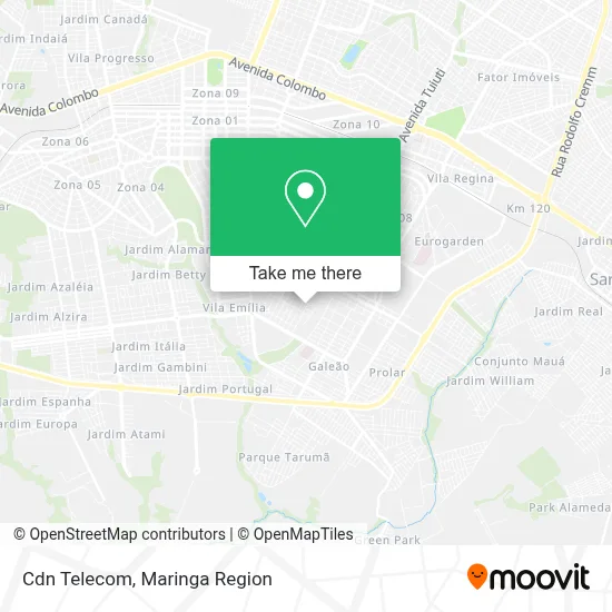 Cdn Telecom map