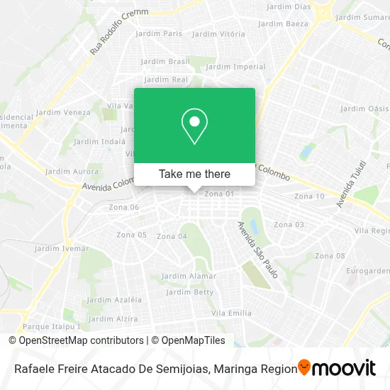 Rafaele Freire Atacado De Semijoias map