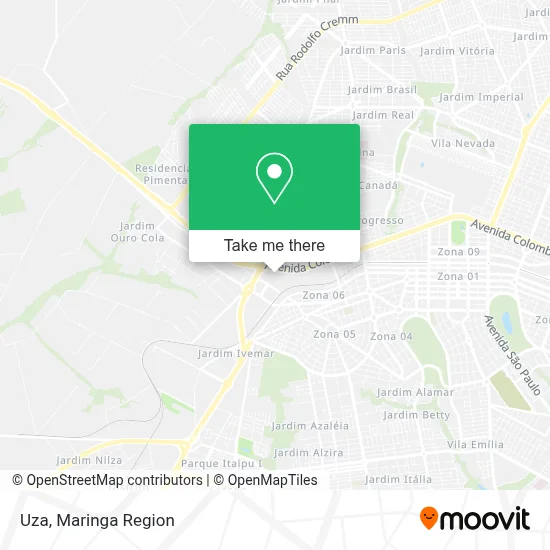 Uza map