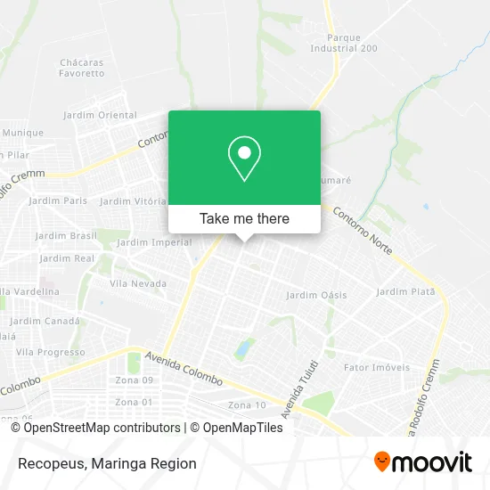 Recopeus map