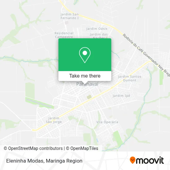 Eleninha Modas map